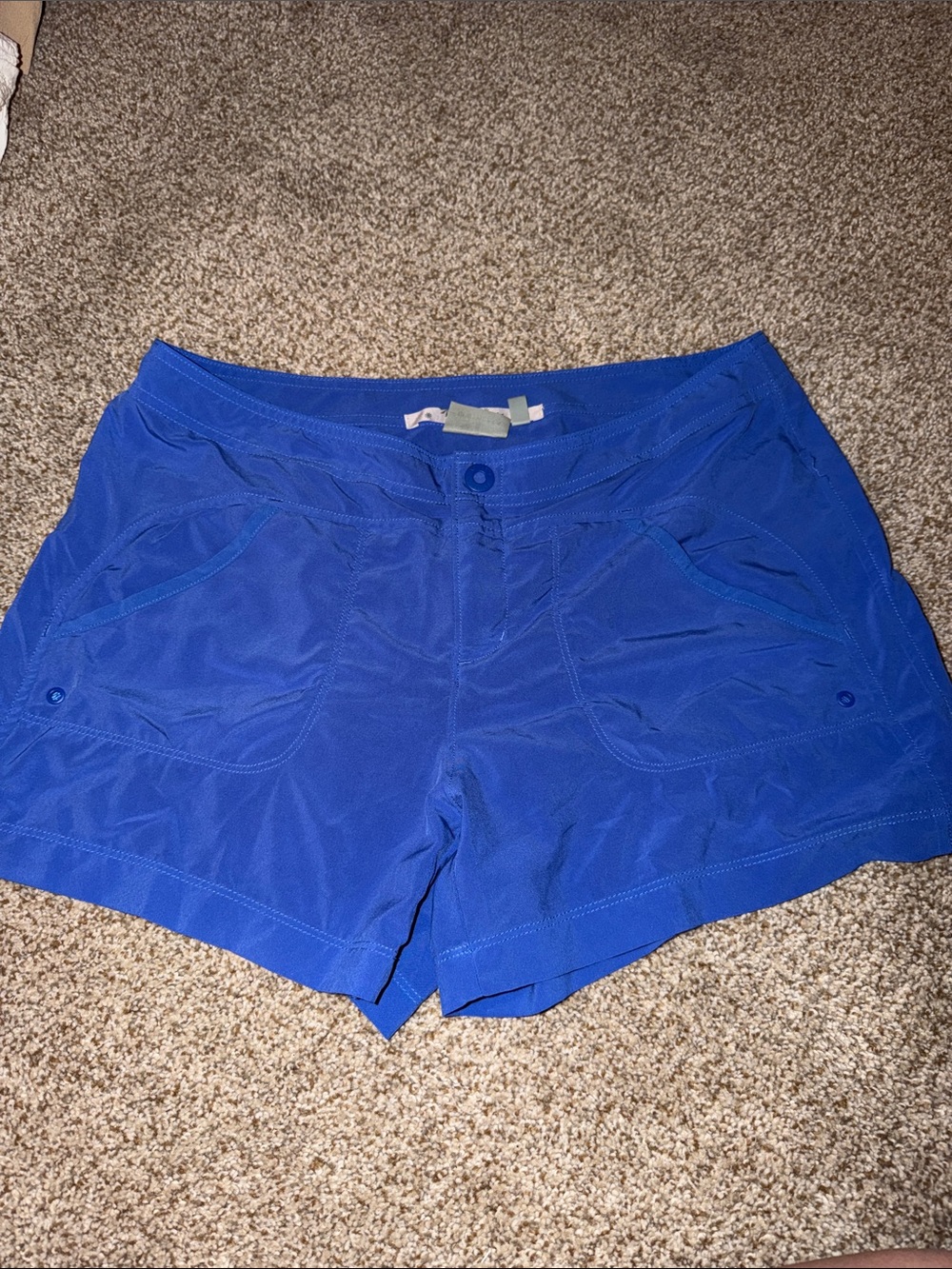 Women’s Athleta Bluish Purple Athletic Shorts Size 10